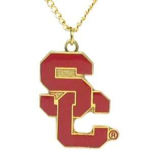 USC Trojans   NCAA Logo Pendant Necklace Sports 