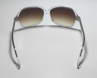 NEW OLIVER PEOPLES LEYLA CRYSTAL/BROWN OVERSIZED WOMENS SUNGLASS 