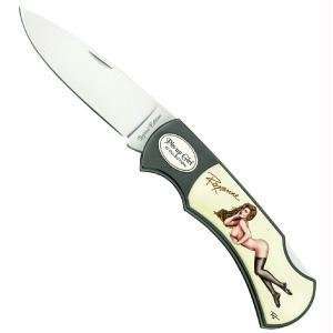  United Cutlery Pin up Girl   Roxanne   Pocket Knife w 