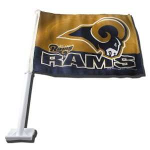  St. Louis Rams Logo Car Flag: Sports & Outdoors