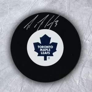 DION PHANEUF Toronto Maple Leafs Autographed Hockey PUCK