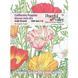  Poppies CA Mixed Seed Pack: Patio, Lawn & Garden