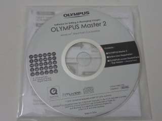 OLYMPUS Master 2 digital camera FE 220 230 SOFTWARE CD  