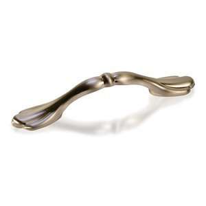  Satin Nickel Cabinet / Drawer Pull   Banded Paw Design 
