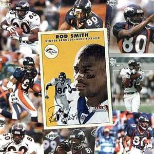  Burbank Denver Broncos Rod Smith 20 Trading Card Set 