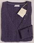 brunello cucinelli sweater purple 100 cashmere cable kn quick look