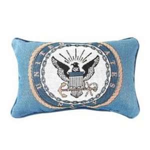  Military Seal Decorative Navy Pillow
