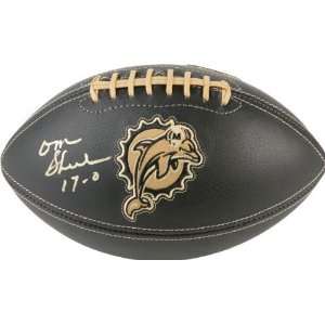  Don Shula Autographed Football  Details Miami Dolphins 