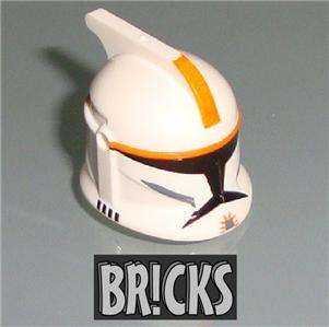 LEGO Star Wars Orange Commander Cody Helmet minifig  