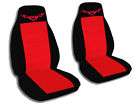 COOL heart tattoo CAR SEAT COVERS BLK RED HIQUALITY