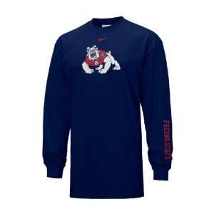 Fresno State Bulldogs Nike Classic Logo Long Sleeve Tee:  