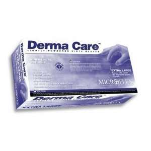 Microflex Derma Care Vinyl Glove, L 9 Lightly Powdered:  