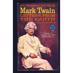  Mark Twain Letters from the Earth Author   Author  Books