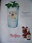 1949 PAUL JONES WHISKEY Frosty Mint Julep Ad