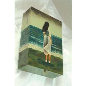 Girl By the Sea Art Treasure Box 1004 NF51:  Home & Kitchen