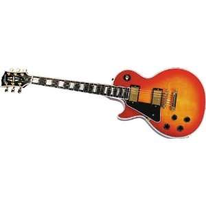 : Gibson Custom Les Paul Custom Left Handed Electric Guitar, Heritage 