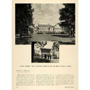  1933 Article Sandy Wood North Carolina Verner Reed Dogs 