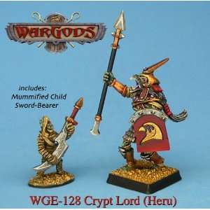  Wargods Of Aegyptus Heru Crypt Lord with Spear & Shield 