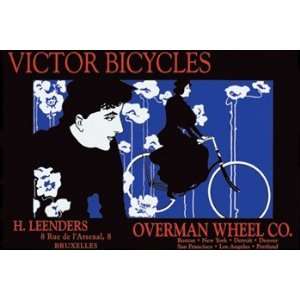  Victor Bicycles Overman Wheel Company   Poster by William H 