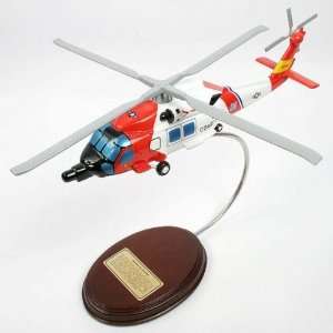  HH 60J Jayhawk Desktop Wood Model Helicopter / Unique and 