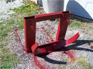 Forklift Barrel Lifting Attachment Has a fresh coat of paint . Used on 