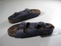 Birkenstock MILANO PURPLE Leather Sandals Strap sz Mens 11 Ladies 13 
