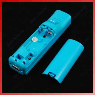 Wireless Remote Controller for Nintendo Wii Blue + Case  