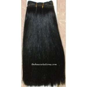  Virgin Indian Remy Hair 12 STRAIGHT Natural Black or 