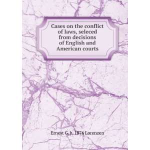   of English and American courts Ernest G. b. 1876 Lorenzen Books