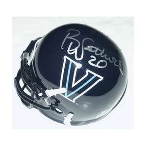  Brian Westbrook Autographed Mini Helmet: Sports & Outdoors