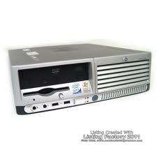 HP COMPAQ dc7700 sff Core2Duo 80GB HARDDRIVE 2GB RAM DVD Room Wifi 
