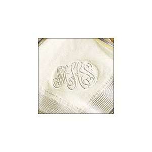 Monogrammed Embossed Napkins 5x5, 50 per Set Personalized  