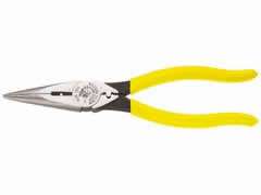 Heavy Duty Long Nose Pliers Side Cutting, Wire Stripping & Crimping