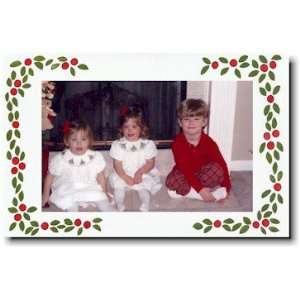  Sugar Cookie Holiday Photo Cards   Holly