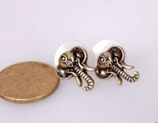   Mini Super Cute Lucky Little Elephant Earrings Free Shipping  