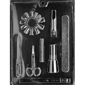  MANICURE KIT Jobs Candy Mold Chocolate: Home & Kitchen
