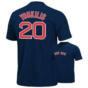    Majestic Boston Red Sox Kevin Youkilis Tee: Sports & Outdoors