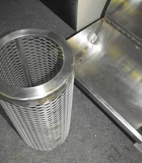 Stainless Steel, Small Motorized Tumbler w/Screen  