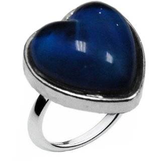  Mood Ring Sterling Silver with Vivid Fast Color Changes 