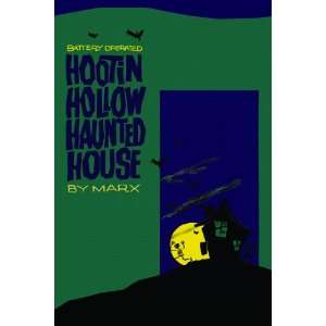  Hootin Hollow Haunted House 16X24 Giclee Paper: Home 
