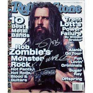  ROB ZOMBIE Autographed Signed Magazine PSA/DNA Everything 