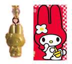 Sanrio Character Mini Swing My Melody A Metallic Gold  