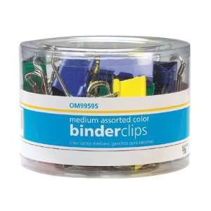    OfficeMax Multicolored Binder Clips, Mini, 60 ct.