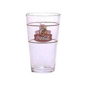  Coke Coca Cola 16oz Tumblers Glasses Set of 4: Kitchen 