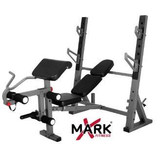  Olympic Bench with Preacher Curl and Leg Extension by 