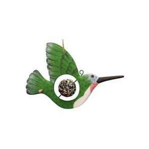  Hummingbird with Food Skewer Feed Ball Patio, Lawn 