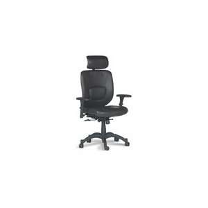  Sealy High Back Leather/PVC Chair: Office Products