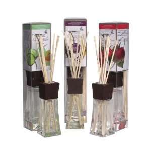  Natural Aromatherapy Reed Diffuser, Vanilla Rasberry, Cucumber Melon 