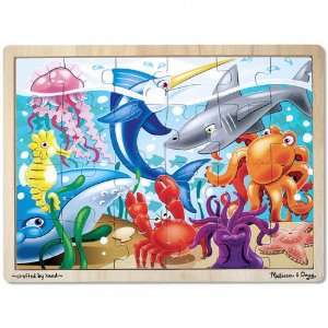  Melissa and Doug 24 pc. Under the Sea Jigsaw Puzzle Toys 