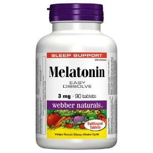  Melatonin 3 mg, 90 tablets